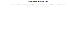Desktop Screenshot of kiemtan.com